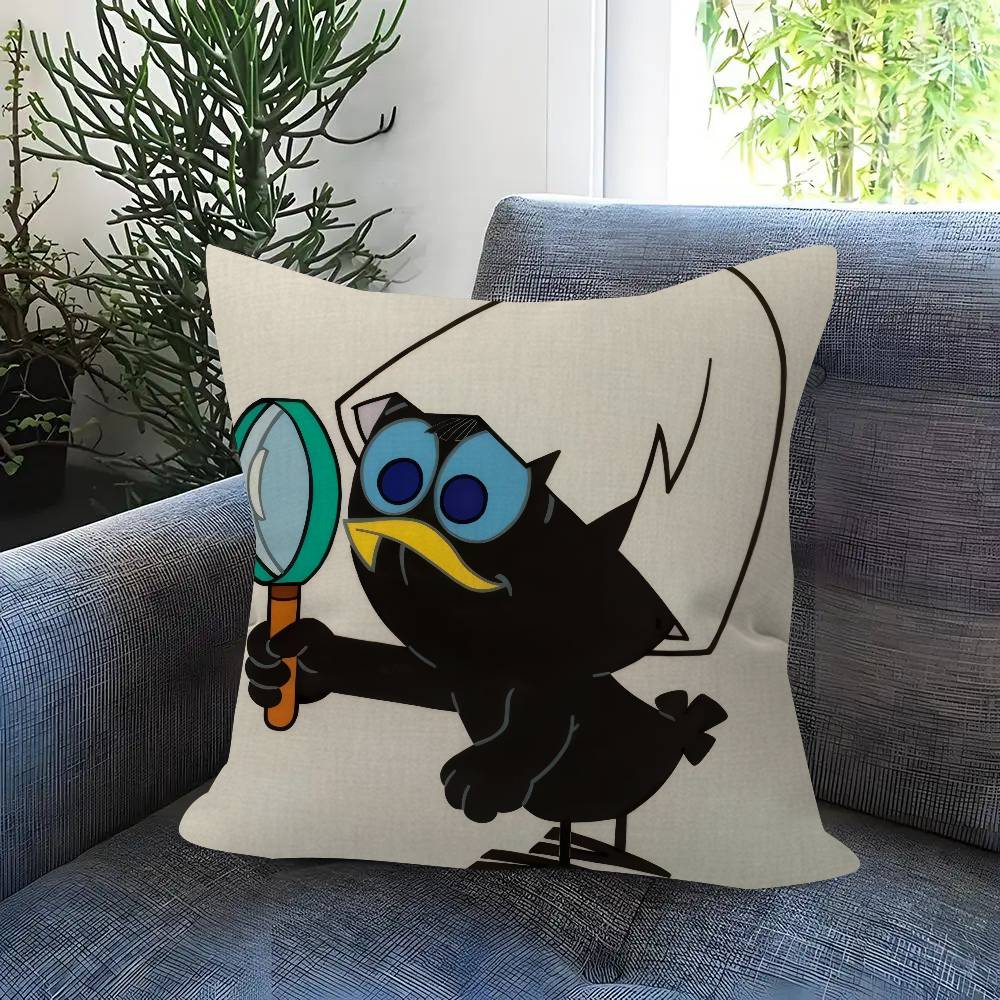 Cartoon CCalimero fun Pillowcase toon Gift Cushion Cover Bedroom Home Sofa Chair Seat Decor pillow case
