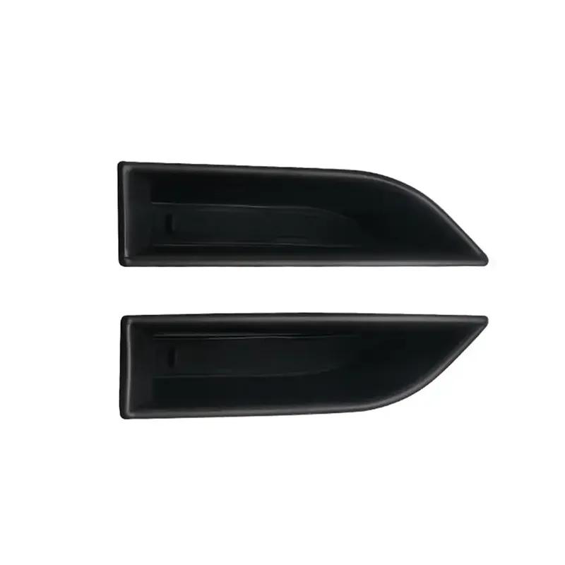 2Pcs For Peugeot 3008 3008GT 4008 5008 2016-2020 Car Door Handle Armrest Storage Box Container Holder Tray Auto Accessories