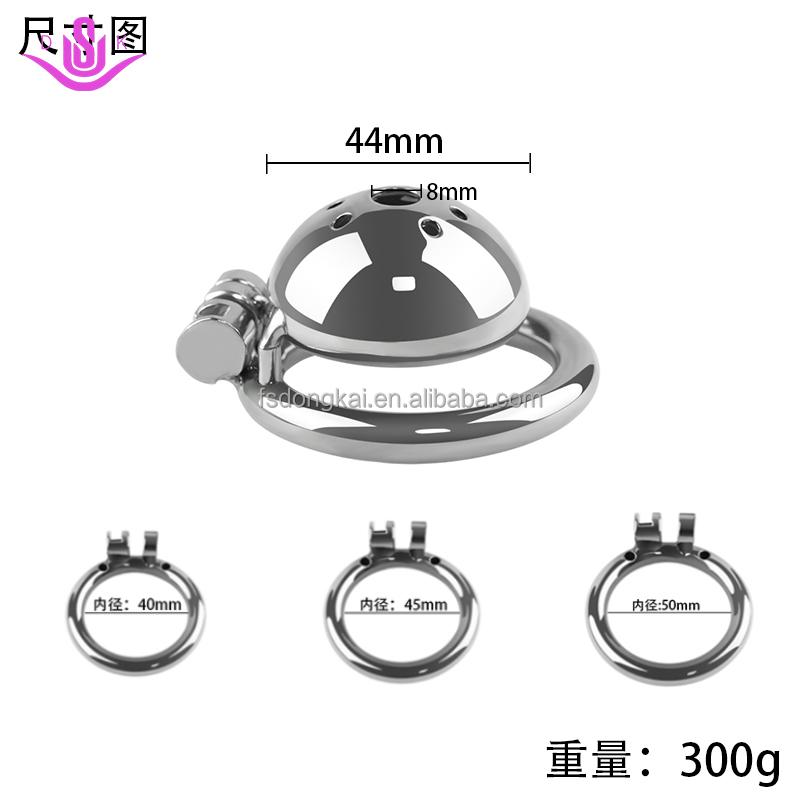 DK Hot Selling Male Chastity Lock, Stainless Steel Abstinence Device Chastity Lock SM Sex Toys for Male and Female love Sex Toys