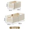 2/1Pcs Clothes Storage Box Stretchable Drawer Storage Wardrobe Storage Organizers Clothes Storage T-Shirts Pants Organizer Box