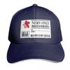 Nerv Staff ID Card Baseball Cap Unisex Hat Sun Cap Rave Hat Unisex For The Sun Unisexs Baseball Womens