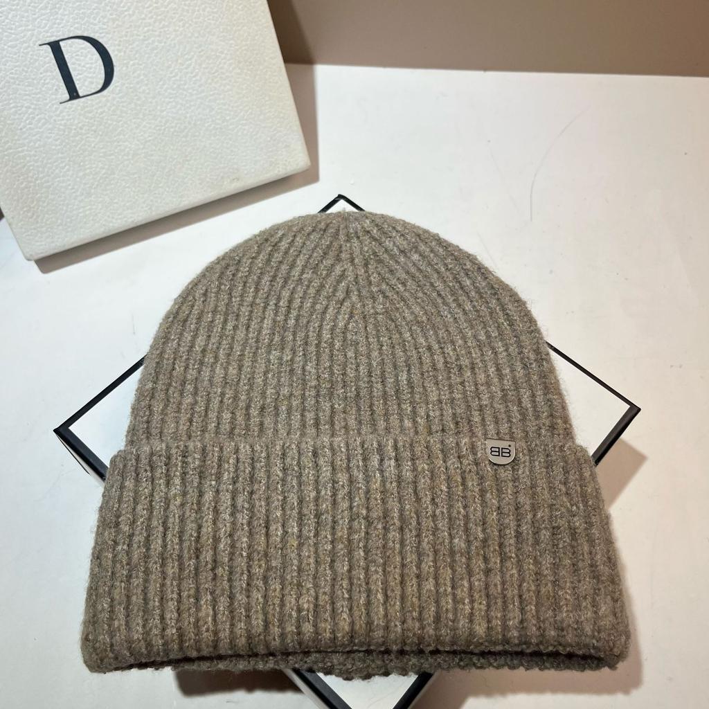 Standard Unisex Simple Knitted Hat Youth Outdoor Versatile Warm Ear Hat