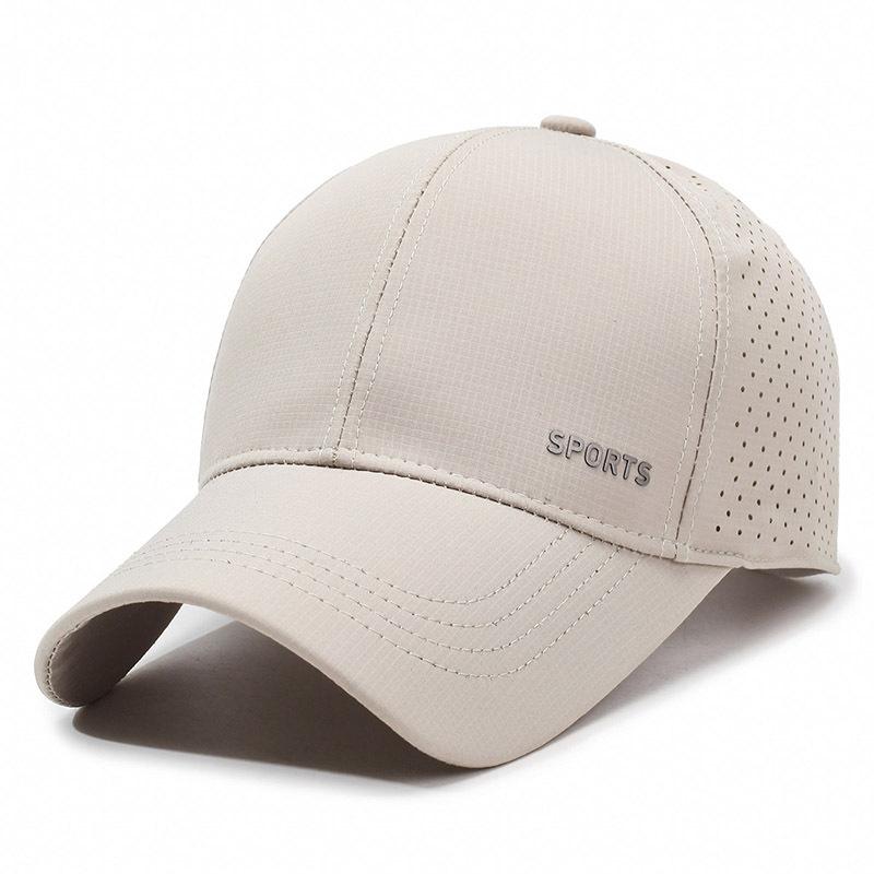 Spring Summer Men's Hat Outdoor Sun Hat Middle-Aged Baseball Cap Mesh Breathable Cap