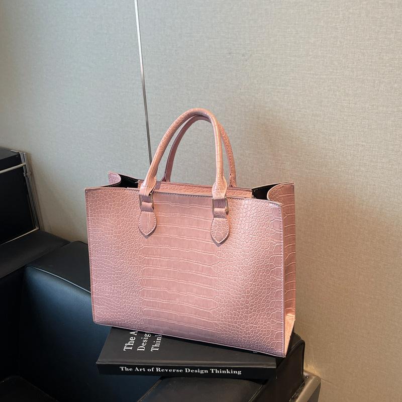 2025 New Large-capacity Tote Bag Simple Portable Shoulder Bag Casual Messenger Bag Women