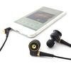 Radius Audio MMCX Replacement Double V Series HP-TWF31 Hi-Res Earphones Cable, (W n°3 (Black) + 2.5mm Plug)