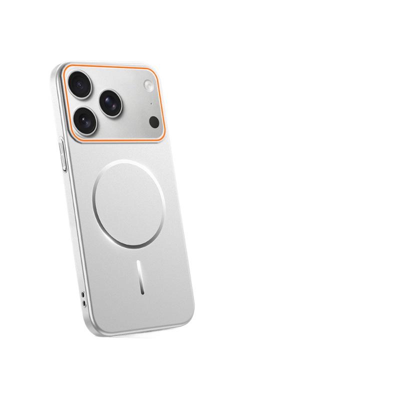 Compatible with Apple 17 Pro Max, This Painted, Full-coverage, Drop-proof Case Features a Precision Ring with Magnetic Adsorption.