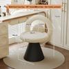 Zhai Wan Jia Donut Swivel Dressing Stool