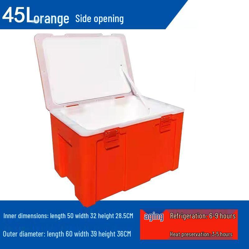 Car-Mounted Insulated Food Delivery Box for Steamed Buns - Outdoor Refrigerated Preservation for Street Vendors