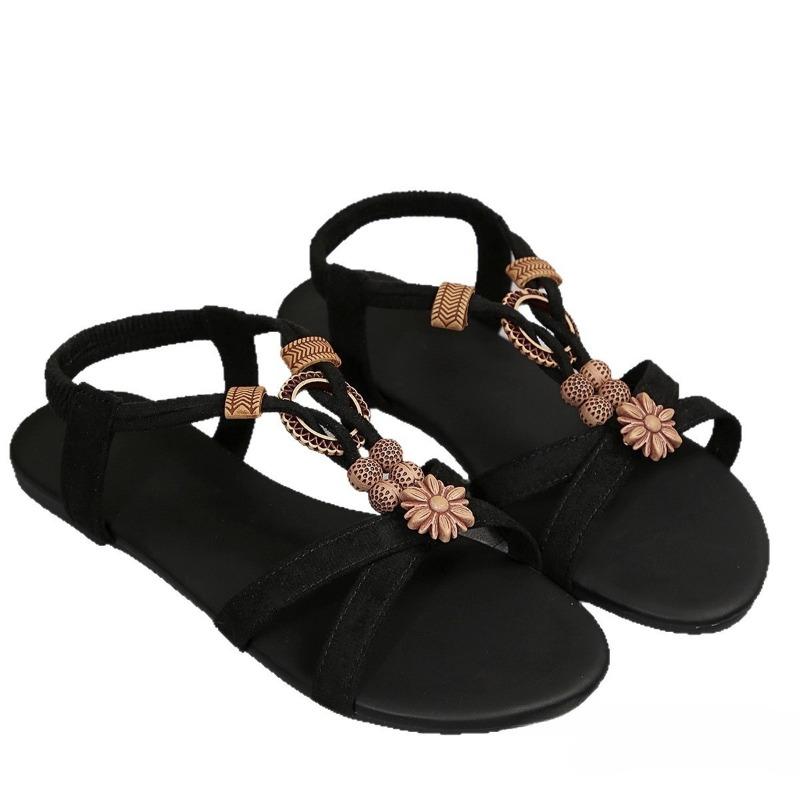New Style Flat-bottomed Women's Shoes - Beach Flip-flops