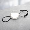Round Convex Diving Mirror with Elastic Cord Scuba Rearward View Storage Case Adjustable