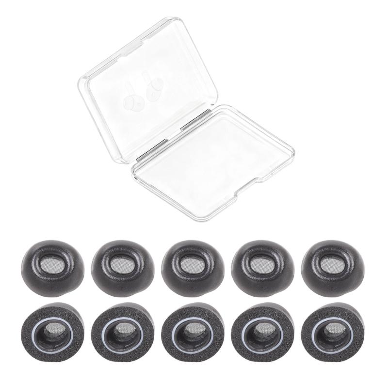 

10pcs Memory Foam Ear Tip Enhances Comfort Secures fit Earplugs for pro3 Earphone Noise Isolation Ear Plugs For Sports