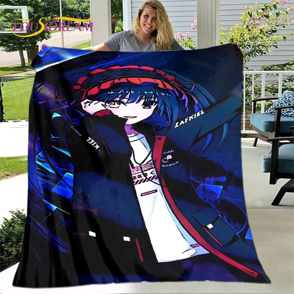 Zero Two DARLING In The FRANXX  Soft Plush Blanket,Flannel Blanket Throw Blanket for Living Room Bedroom Bed Sofa Picnic Cover