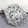 1pc Doodle Dogs Open/Close Folding Umbrella, All- Portable Umbrella for & Men, Stylish Accessory (Holiday Gift) 8-Rib yy251213200