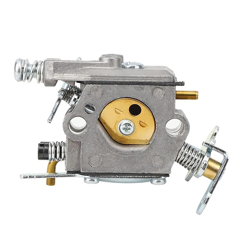 SHGO Carburetor Sets for Partner 350 351 352 370 371 390 Walbro WT-391 McCulloch for Mac Cat 335 435 with Gasket Plug Fuel Line