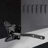 Heavy Duty Fence Gate Latch Self Locking Spring Loaded Post Mount Hardware for Wooden Fence Courtyard Outdoor Barn Doors Shed