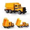 6pcs Authentic Simulate Inertia Engineering Vehicle Set Kids' Alloy Toy Birthday Present Bulldozer