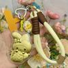 Shuibei 999 Pure Gold My Melody Strawberry KT Pendant Keychain & Bag Charm Ornament