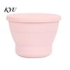 Gym Fitness Accessory Bottle Collapsible Travel Cup with Lid, 170ml Foldable Silicone Drinking for Camping Hiking Food Grade Tumbler And Outdoor