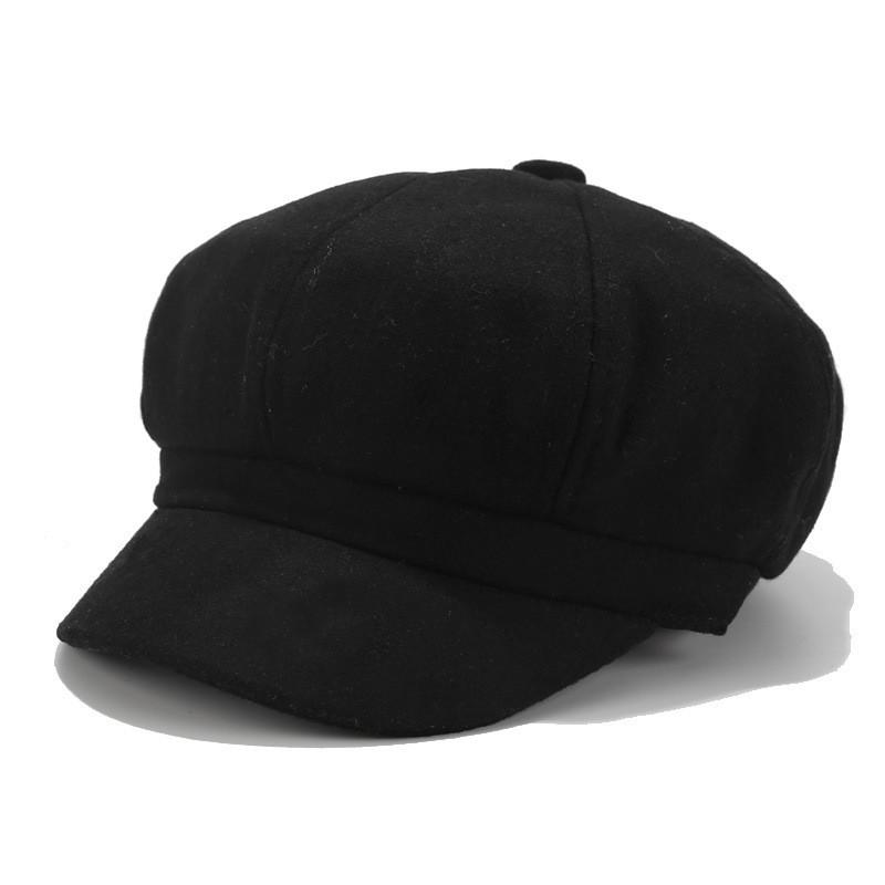 Vintage Femei Iarna Solid Pălărie Beretă Șapcă Pictor Coreean Berete Newsboy