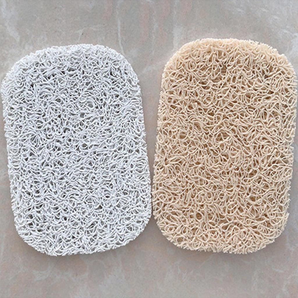 Neue PVC Seifenmatte SOAP SAVERanti- - Abtropfmatte Einfaches Waschbecken Badezimmer