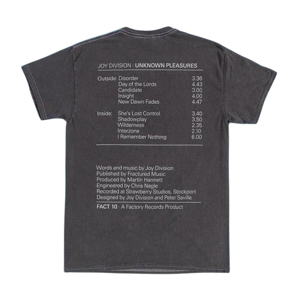Joy Division Unisex Adult Unknown Pleasures T-Shirt