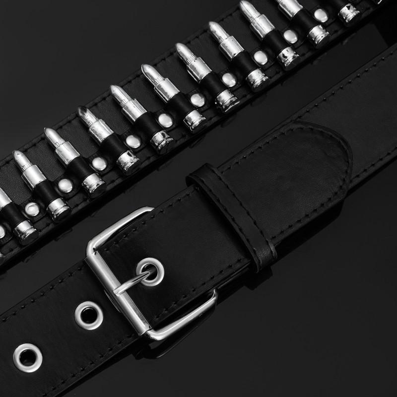 Belt Punk Y2k Belt Rivet Gas Eye Goth Belt Versatile Decoration