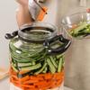 With Handle Pickle Jars With Lids Food Grade Hermetic Food Box Pickle Container  Household