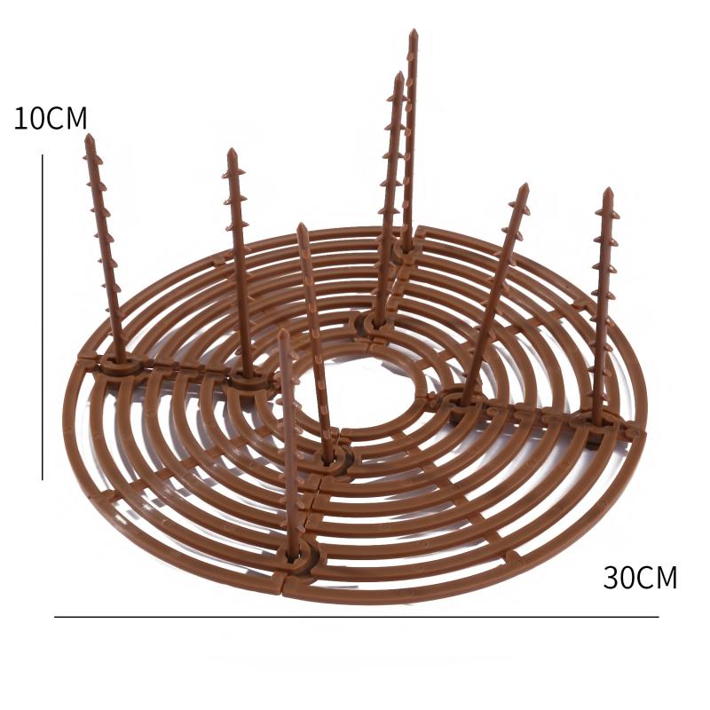 1PC Plant Pot Soil Guard With Nails Plant Pot Grid Flower Pot Cover Baby Safety Mouse Garden Home Plant Protector