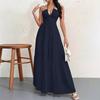 Eaby European and American Summer New Hot-selling Women's Neck Dress