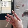 304 Stainless Steel Light Luxury European Hammer Pattern Western Food Knife and Fork Spoon High Value Mirror Polished Steak Knife and Fork Set