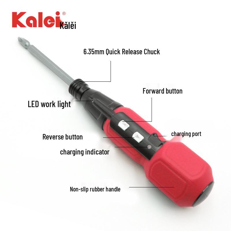 Rechargeable 3.6V Mini Electric Screwdriver for DIY and Home Use