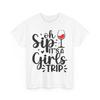 The Journey Begins T-Shirt | Oh Sip Its A Girls Trip Shirt