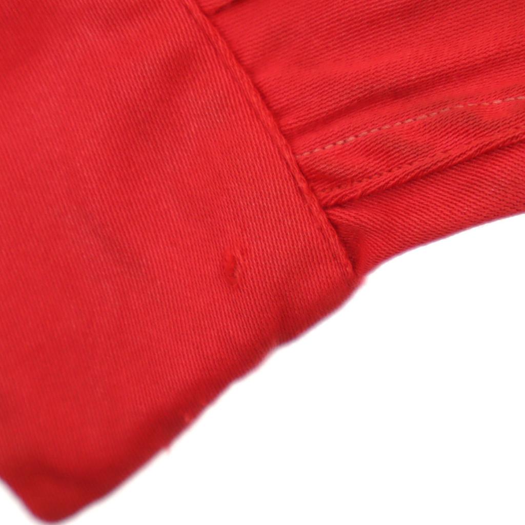 SKIPPER 50s Made in USA Vintage Long sleeve Open collar shirt S Red Men's Used