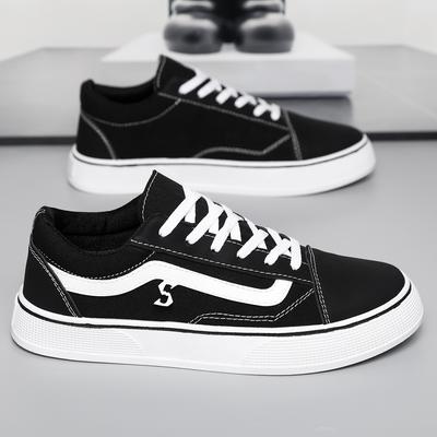 Trend Low-top Shoes Large-size Men's Shoes Casual Shoes Sports Canvas Board Shoes Versatile Outdoor Student Autumn Shoes