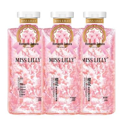 MISS LILLY Sakura Petal Shower Gel 3-Pack