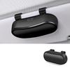 Car Visor Eyewear Storage Set 2 Pieces Anti-Slip Multi-Purpose Holder With Hidden Magnetic Closure Great For Sunglasses