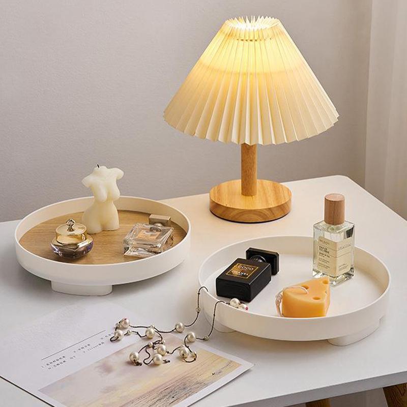 Living Room Coffee Table Aromatherapy Ornaments Tabletop Storage Tray Round Tray