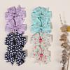 20pcs/lot Printed Daisy Flower Hairpins Hair Bows with Clip for Baby Girls Grosgrain Ribbon Hair Clip Barrettes Hair Accessories