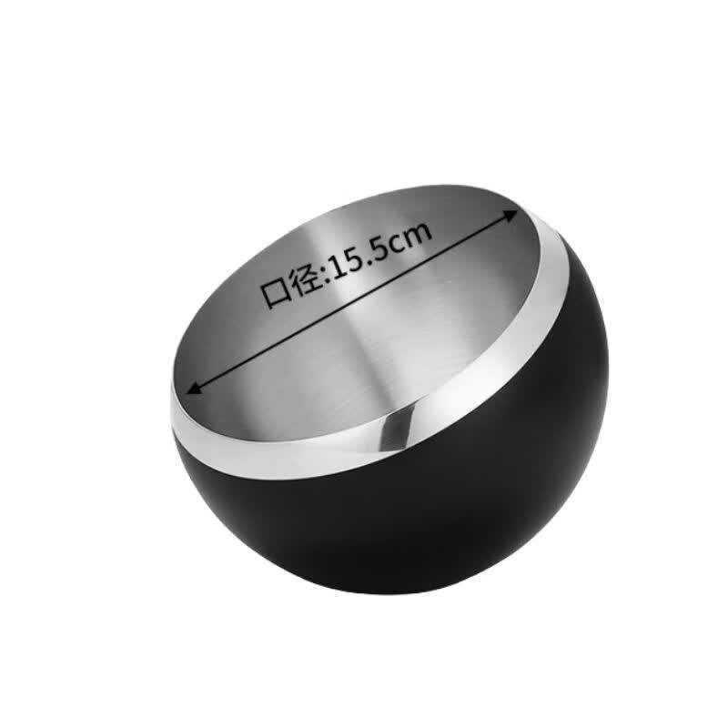 Stainless Steel Slanted Dipping & Sauce Bowl