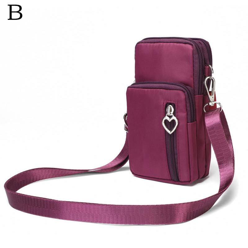 Mini Cross-Body Cell Phone Holder Bag Shoulder Strap Wallet Pouch Bag New US Mini Cross-Body Cell Phone Holder Bag Shoulder Strap Wallet Pouch Bag New US
