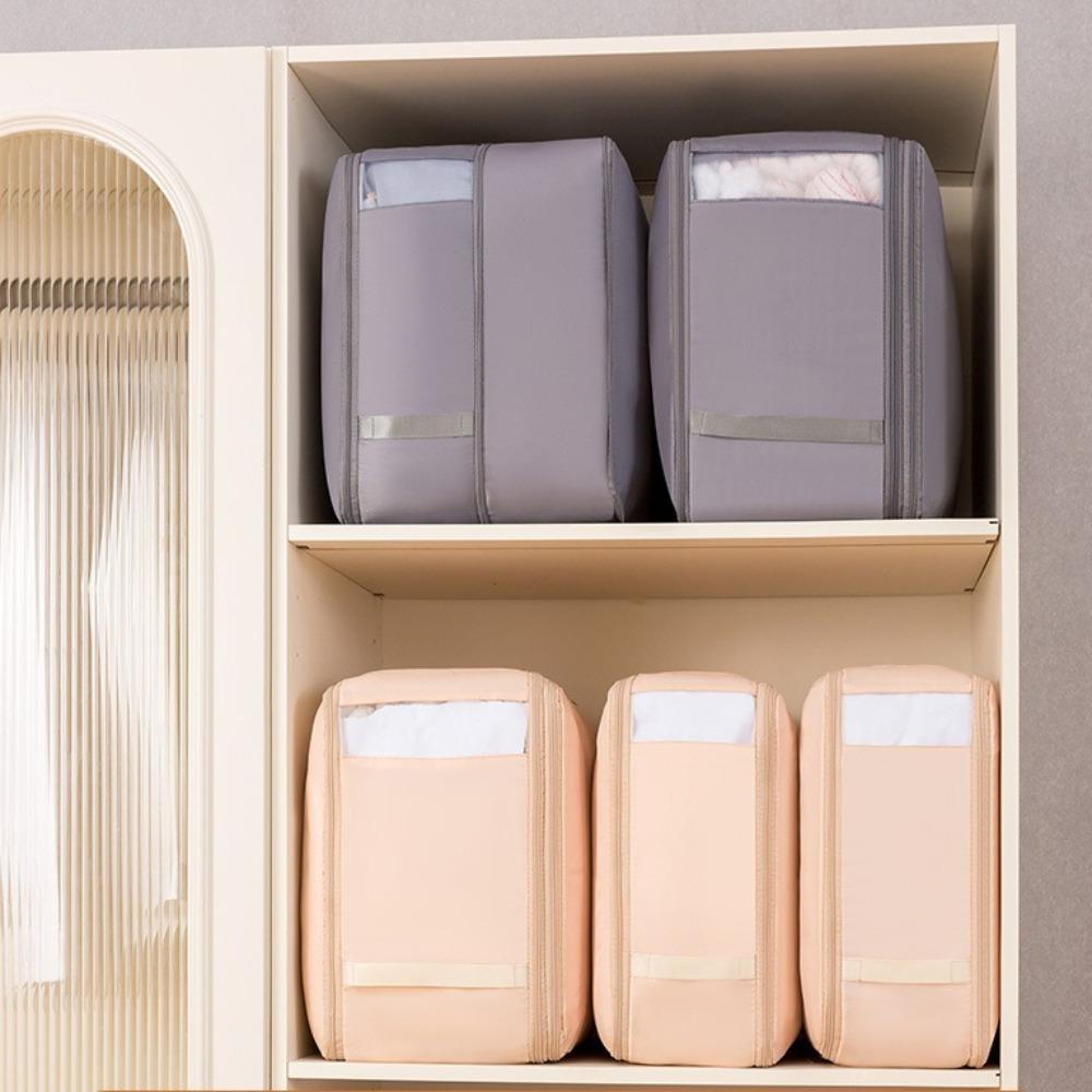 Space Saving Compression Bag 3 Layers Closet Cabinet Organizer Folding storage bag  Clothes