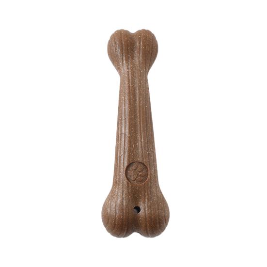 Pet Teething Toy Smooth Teeth Texture Natural Materials Safe Attractive Relieve Stress Wood Fiber