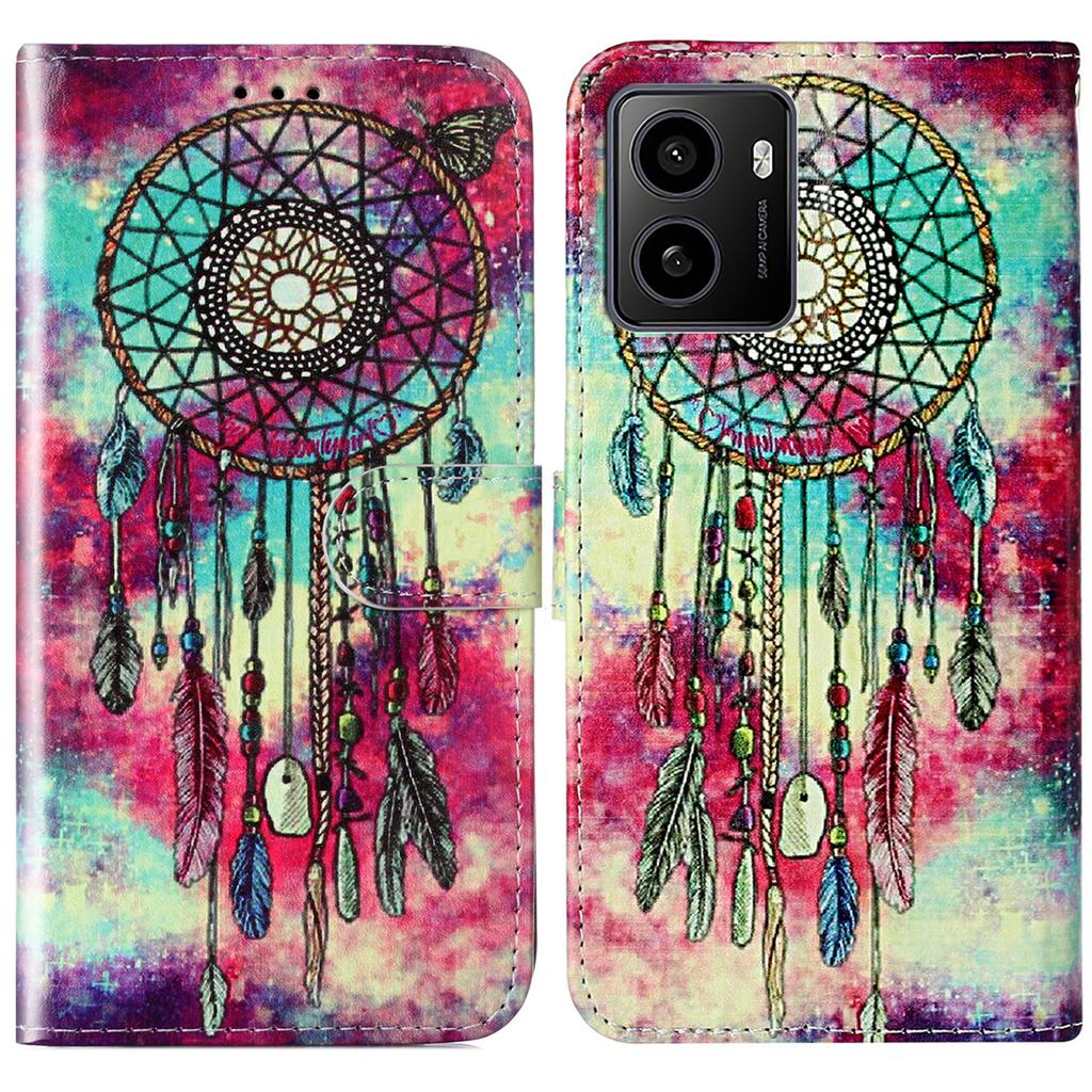 For HMD Pulse/Pulse+ Shockproof Case Pattern PU Leather Flip Phone Cover