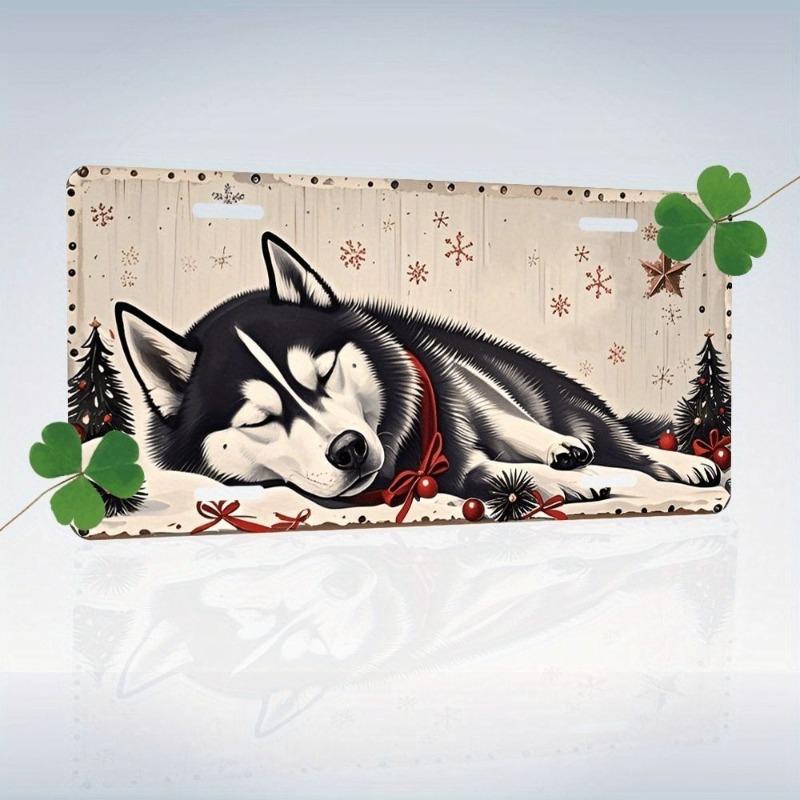 Российский Городской Номерной Знак Рождественский Металлический Знак 15x30см