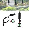 Hang 360 Degree Rotating Sprinkler Watering Kit Heavy Hammer Anti-drip Device 50cm 4/7mm Hose Garden Irrigation Sprinkler 25Sets