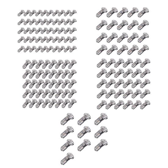 10/20/30/40/50Pcs T Tap Wire Splice Connectors 3 Way 1 Pin Solderless Low Voltage Cable Connectors No Stripping 18-22 AWG Wires Quick Connector