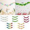 3x Paper Fans Garland Ceiling Hanging Decoration Ornament Background for Party Supplies Celebration Carnival Birthday Wedding
