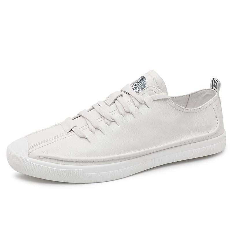 

Fashion White men s shoes Classic and New versatile designer style Leisure Outdoor Party Outdoor walking Sports shoes Black 38 белый