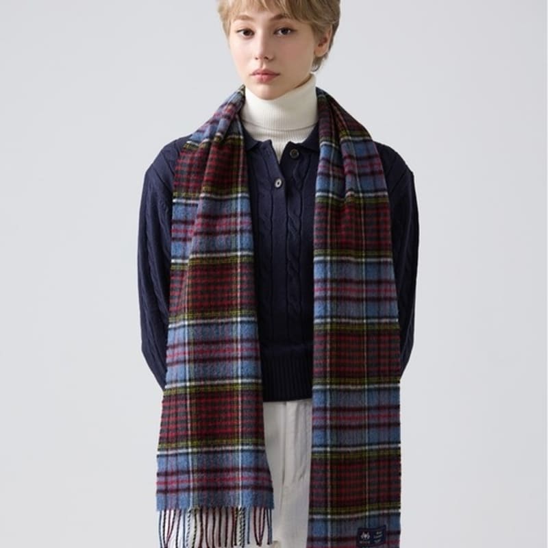 ABRAHAM MOON Merinowolle Schal 25cm - Anderson