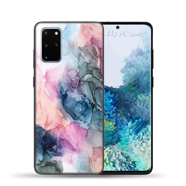Silikonhülle mit Marmordruck für Samsung Galaxy S22 S21 Ultra S20 Fe Plus A53 A73 A52 A72 A51 A71 A22 A12 A32 A50 A33 A13 Hülle